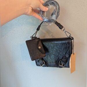 Steve Madden Black Crossbody Bag with Pouch